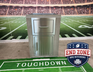 End Zone Single Drawer & Single Door (TrueFlame)