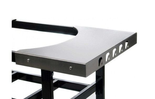Primo Steel Cart With Stainless Steel Side Tables For XXL Charcoal Grills