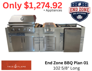 End Zone BBQ Kitchens Plan 1