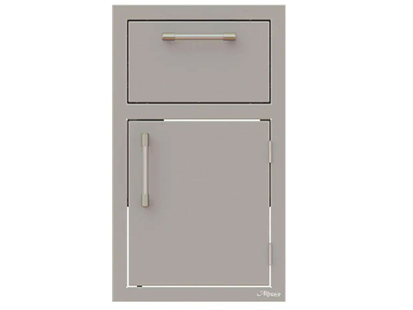 End Zone Single Drawer/Door Combo (Fully Enclosed)