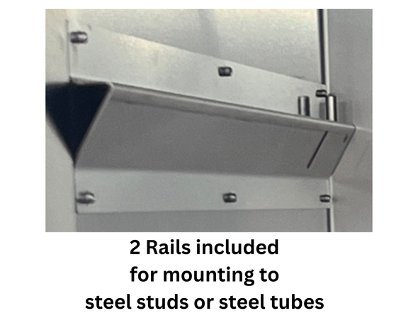 End Zone 18" Shelf with rails