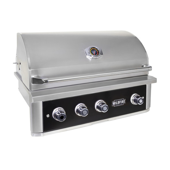 OPEN BOX Wildfire Ranch PRO 36-Inch Black 304 Stainless Steel Natural Gas Grill (Will Call ONLY)