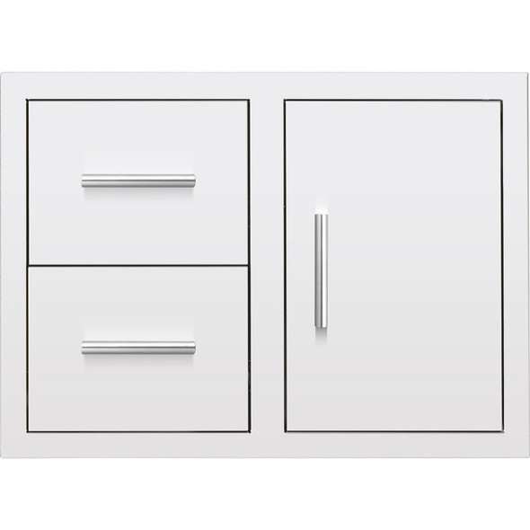 Summerset 30-Inch Stainless Steel Access Door & Double Drawer Combo