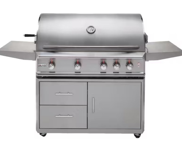 Blaze Professional LUX 44-in 4-Burner Propane Grill w/ Rotisserie