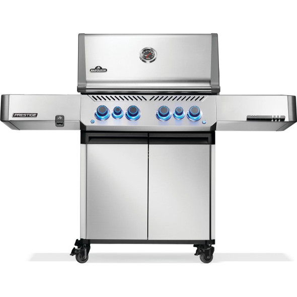 Napoleon Prestige 500 4-Burner Grill w/ Rotisserie & Side Burner Napoleon Prestige 500 4-Burner Grill w/ Rotisserie & Side Burner