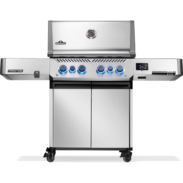 Napoleon Prestige 500 Connected 4-Burner Natural Gas Grill w/ Rotisserie, WiFi & Bluetooth Napoleon Prestige 500 Connected 4-Burner Natural Gas Grill w/ Rotisserie, WiFi & Bluetooth