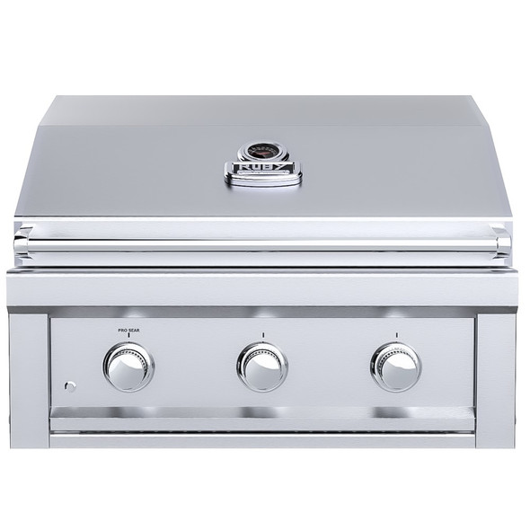 Sunstone Ruby 30-in 3-Burner Built-In Grill