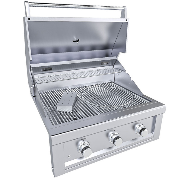 Sunstone Ruby 30-in 3-Burner Built-In Grill