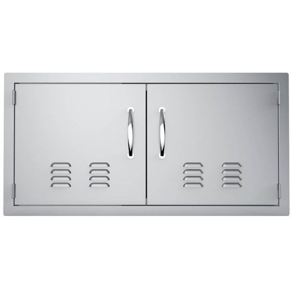 Sunstone-Grill-Classic-Series-42-Inch-Stainless-Steel-Vented-Double-Access-Door-C-DD42