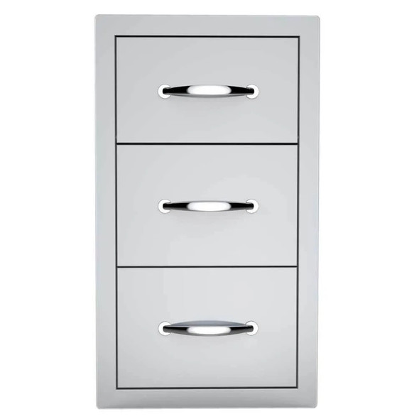 Sunstone-Grill-Classic-Series-17-Inch-Stainless-Steel-Double-Access-Drawer-and-Paper-Towel-Dispenser-Combo