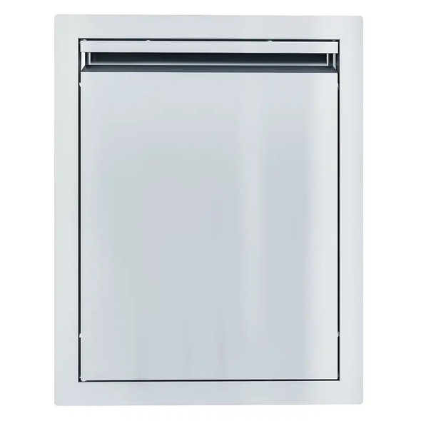 Sunstone Grills Aruba Series 16-Inch Stainless Steel Left-Hinged Vertical Single Access Door-Front-View Sunstone Grills Aruba Series 16-Inch Stainless Steel Left-Hinged Vertical Single Access Door-Front-View