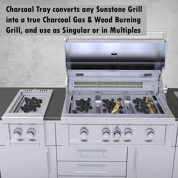 Sunstone-Grill-Stainless-Steel-3-in-1-Charcoal-Wood-Burning-BBQ-Island