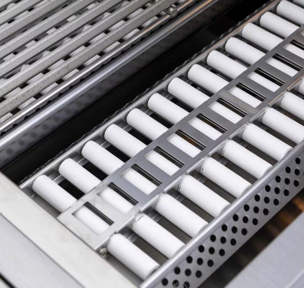 Blaze Ceramic Flame Tamer for Gas Grills - Set of 4