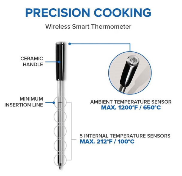 Napoleon ACCU-PROBE PRO X: Wireless Bluetooth Smart Thermometer - 70130