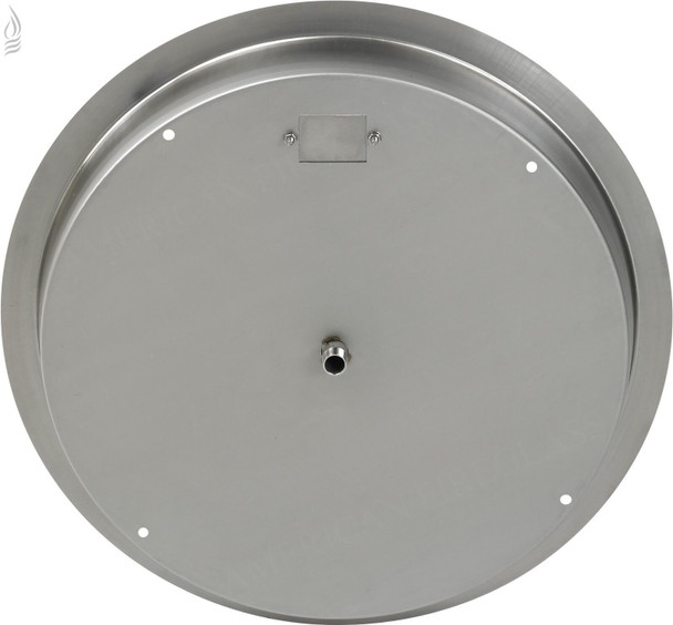 American Fire Products 19" Stainless Steel Round Drop-In Pan With 12" Ring Burner - SS-RSP-19-ASBL