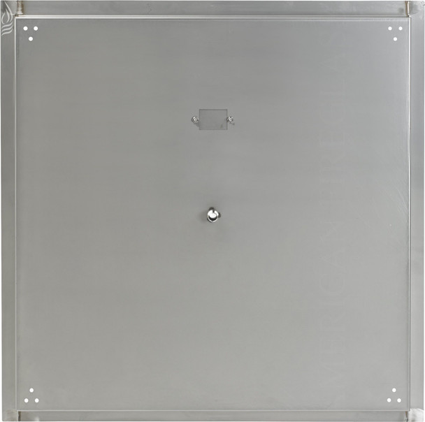 American Fire Products 30" Stainless Steel Square Drop In Pan With 18" Ring - SS-SQP-30-ASBL