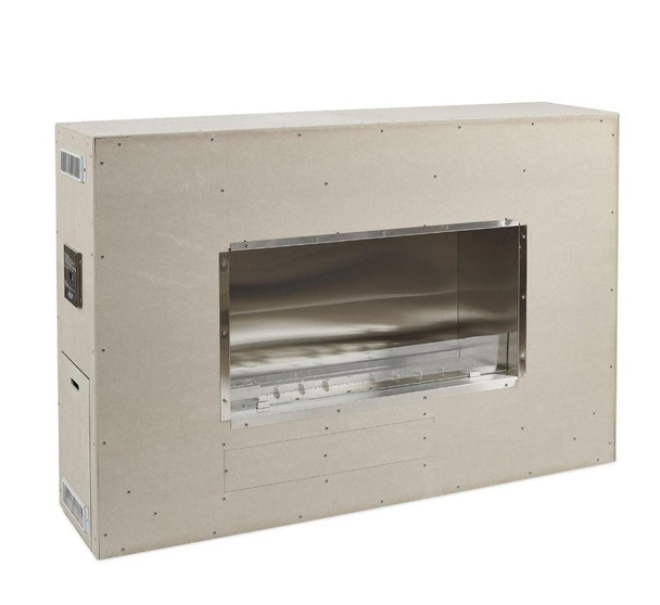 The Outdoor GreatRoom Company 60-Inch Linear Ready-to-Finish Single-Sided Natural Gas Fireplace W/ Direct Spark Ignition