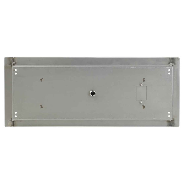 American Fire Products 24" x 8" Stainless Steel Rectangular Drop-In Fire Pit Pan - SS-AFPP-24