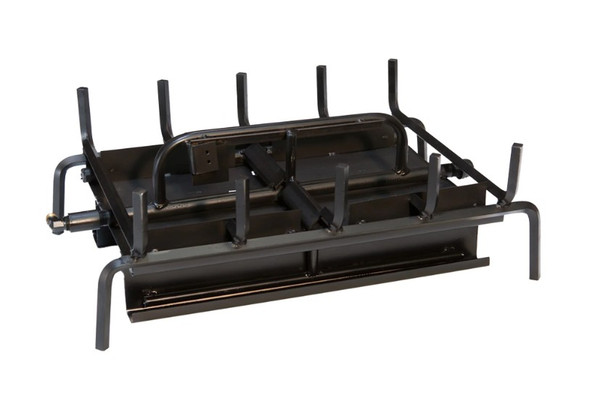 Triple Gas Logs Burner - See Thru 24" by Grand Canyon Gas Logs -  3BRN-ST24-NG-MMVR
