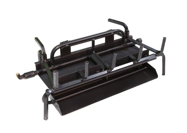 Triple Gas Logs Burner 18" by Grand Canyon Gas Logs - 3BRN-18-NG-MMVR