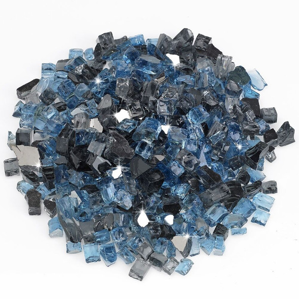 American Fire Glass 1/2" Maui Breeze Reflective - AFF-MBRF12-10-J