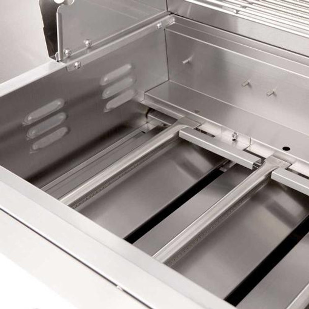 Summerset Sizzler 32-Inch 4-Burner Natural Gas Grill With Rear Infrared Burner - SIZ32-NG