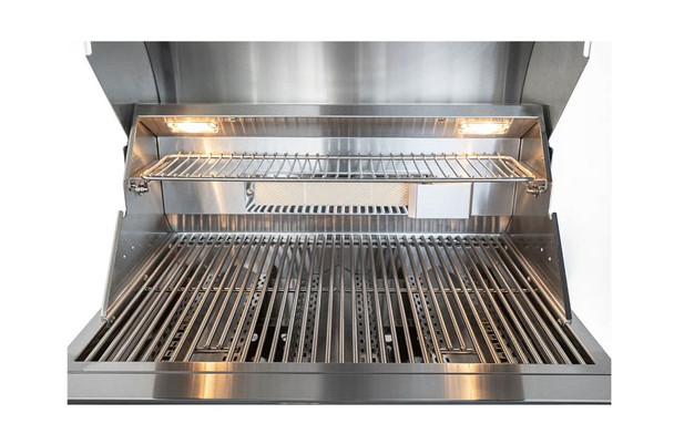 Whistler 4-Burner 96 x 28-Inch Gas Grill Island with Infrared Rear Burner, Double Side Burner, Sink, and Rotisserie Kit - Black Stainless