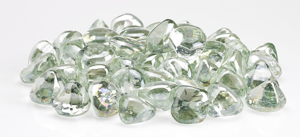 American Fire Glass Rain Drop Luster Zircon - ZIR-RNDRPLST-10