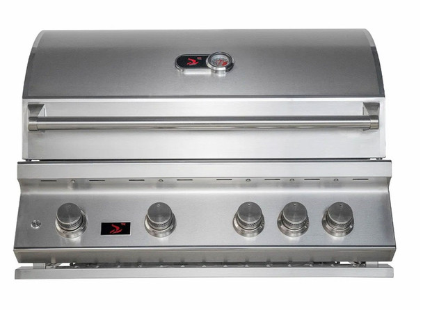 Whistler 4-Burner 96 x 28-Inch Gas Grill Island with Infrared Rear Burner, Sink, Double Side Burner, and Rotisserie Kit