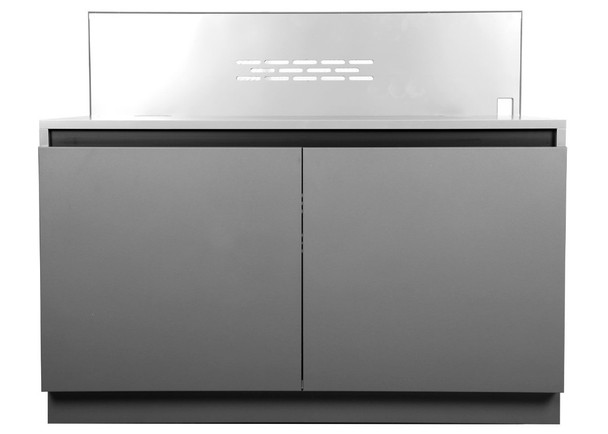 Whistler 4-Burner 102 x 28-Inch Gas Grill Island with Infrared Rear Burner, Refrigerator, and Rotisserie Kit