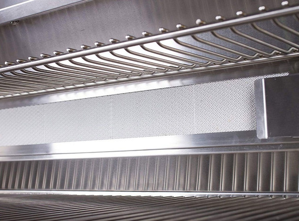 Whistler 4-Burner 133 x 28-Inch Gas Grill Island with Infrared Rear Burner, Refrigerator, Double Side Burner, and Rotisserie Kit