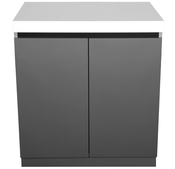 Whistler 4-Burner 127 x 28-Inch Gas Grill Island with Infrared Rear Burner, Sink, Double Side Burner, and Rotisserie Kit - Black Stainless