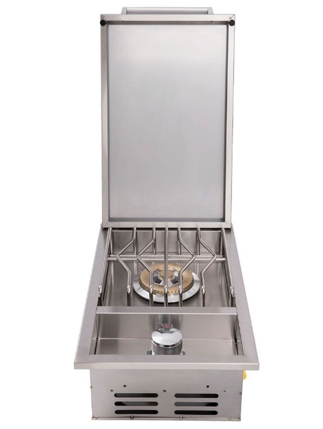 Whistler Drop-In Gas Single Side Burner with Lid