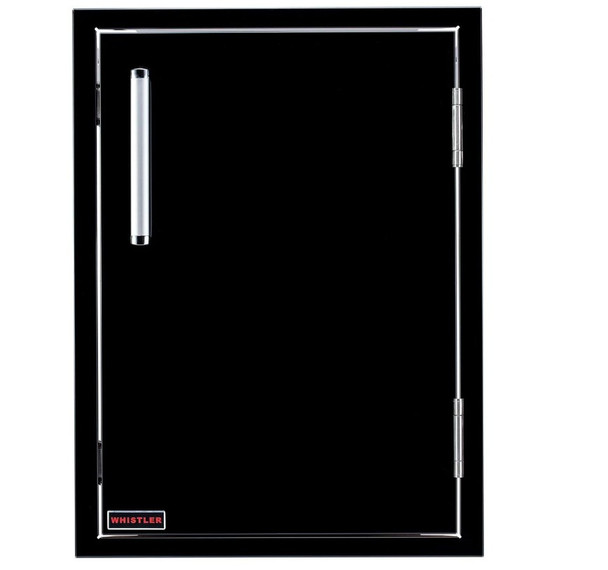 Whistler 16.5 x 22.5 Inch Black Stainless Steel Single Access Door