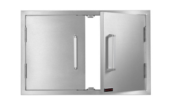 Whistler 33 x 22 Inch Stainless Steel Double Access Doors