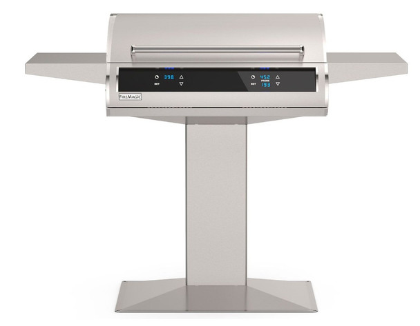 Fire Magic Electric EL500 30-Inch Post Mount Electric Grill with Digital Timer and Dual Controls
