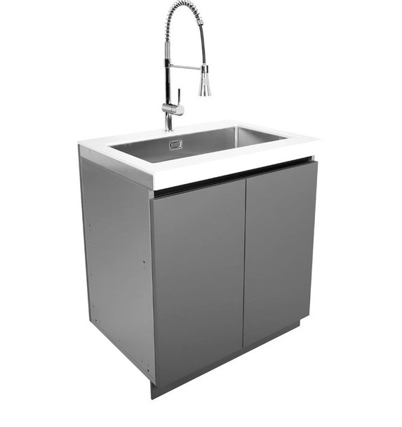 Whistler 31-Inch Sink Cabinet with Faucet & Cutting Board
