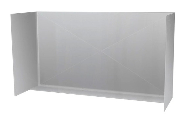 Summerset 36-Inch Stainless Steel Wind Guard - Fits 30-32" Grills