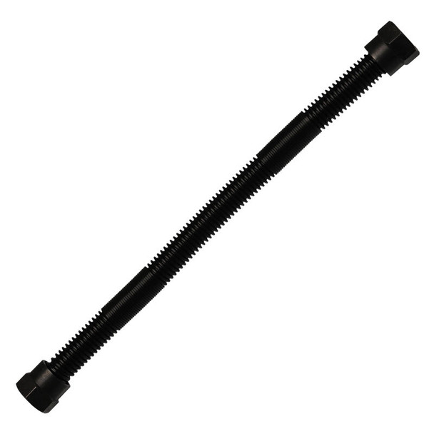 American Fire Products 3/8" Black Coated St. Steel Quiet Flex Gas - GP-2238-SB