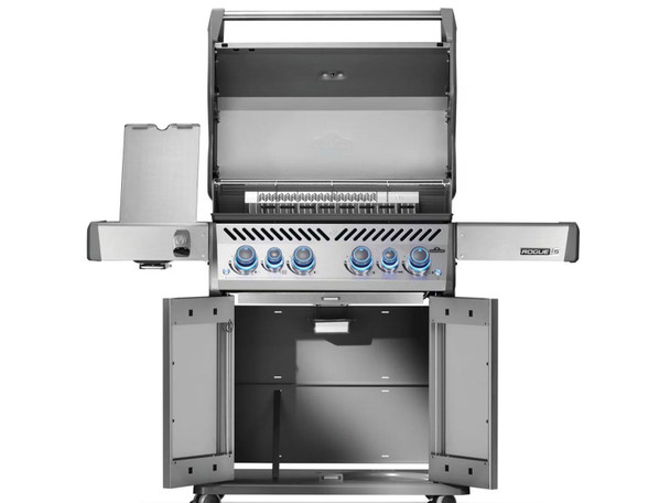 Napoleon Rogue PRO-S 525 4-Burner Gas Grill with Infrared Side and Rear Burner - RPS525RSIBXSS-2