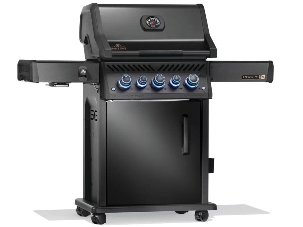 Napoleon Rogue PRO-S Phantom 425 3-Burner Grill with Infrared Side and Rear Burner - RPS425RSIBXK-2-PHM