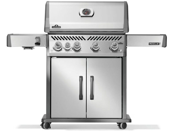 Napoleon Rogue PRO 525 4-Burner Gas Grill with Infrared Side Burner - RP525SIBXSS-2
