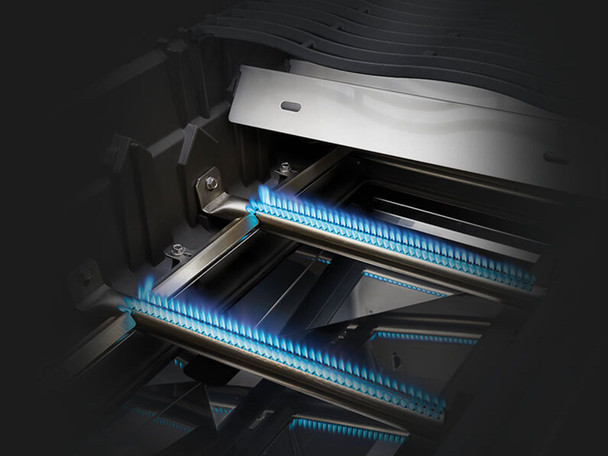 Napoleon Rogue PRO 625 SIB 5-Burner Gas Grill with Infrared Side Burner - Black - RP625SIBXK-2