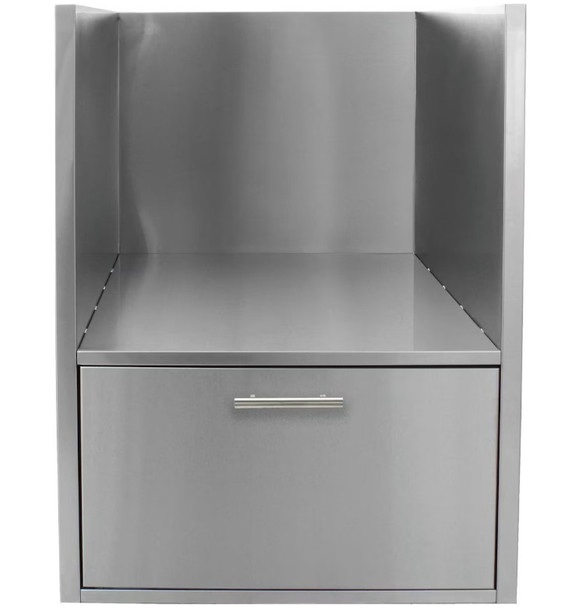 Blaze Built-In 34-Inch Kamado Sleeve w/ Drawer - BLZ-KMDO-SLV-LT