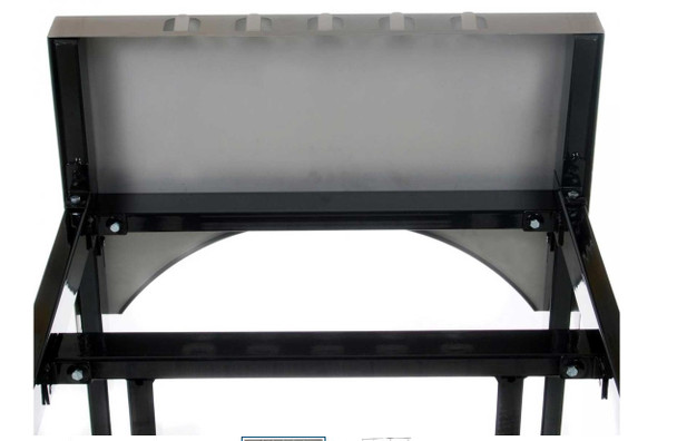 Primo Steel Cart With Stainless Steel Side Tables For Oval XL / Large