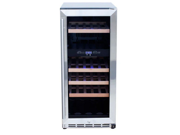 15" Outdoor Rated Wine Cooler Module (True Flame)