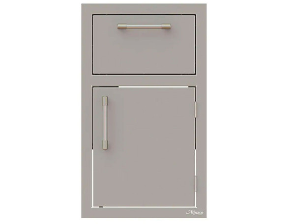End Zone Single Drawer/Door Combo (Fully Enclosed)
