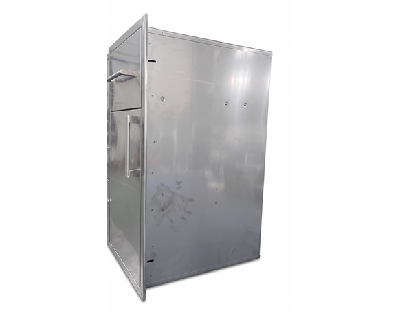 End Zone BBQ 18" Door/drawer combo side view
