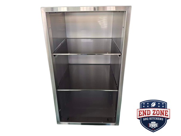 End Zone BBQ 20" Open Shelf Cabinet