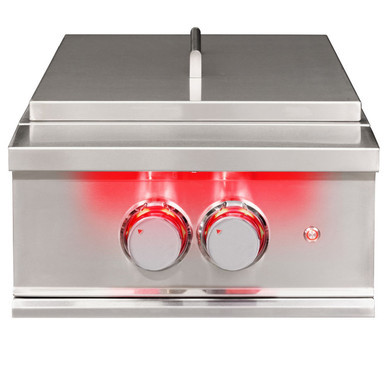 NEW IN BOX TrueFlame 70,000 BTU Built-In Natural Gas Power Burner with Wok Grate & Removable Lid - TFPB (Will Call ONLY)